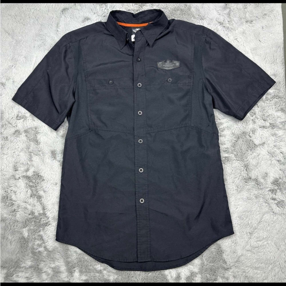 Harley-Davidson Black Button Down Shirt